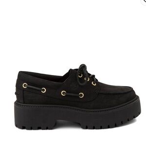 Timberland women’s Stone Street lace up boat shoes size 10 NWT